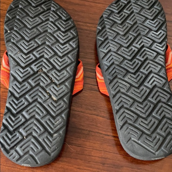 TEVA MUSH ORANGE THONGS - Picture 4 of 4